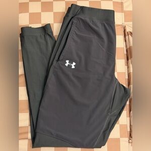Under Armour HeatGear Fitted Pants in Gray